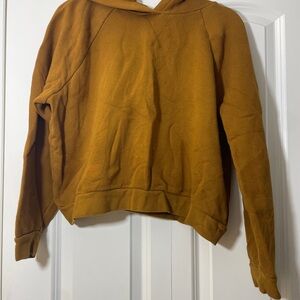 Madewell Women's Tan Hoodie Sweater